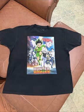 Hunter x Hunter Black Graphic Men’s Tee XXL